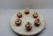 Brownies cupcakes s karamelovým krémem